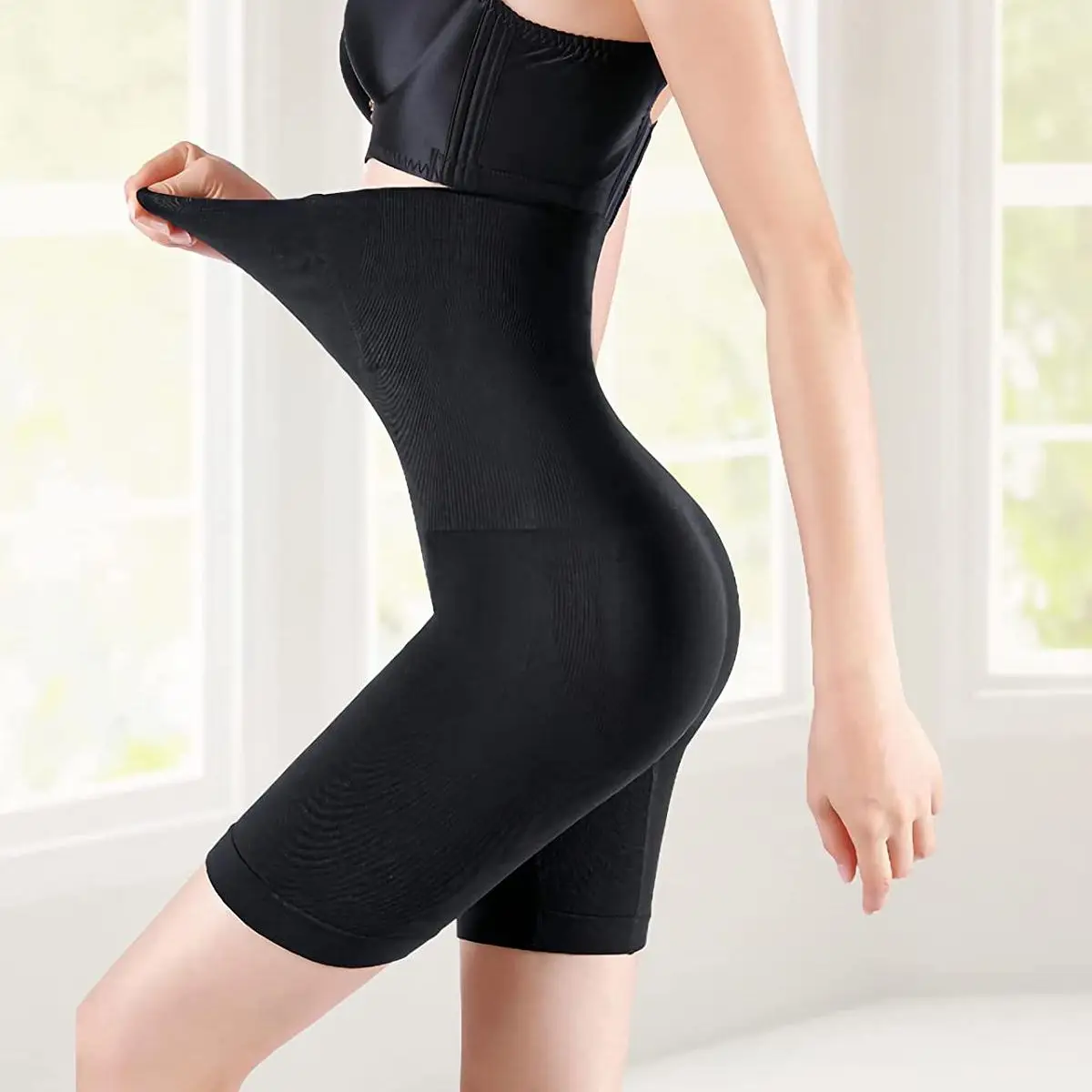 High Waisted Body Shaper Panties Tummy Control Shorts for Women