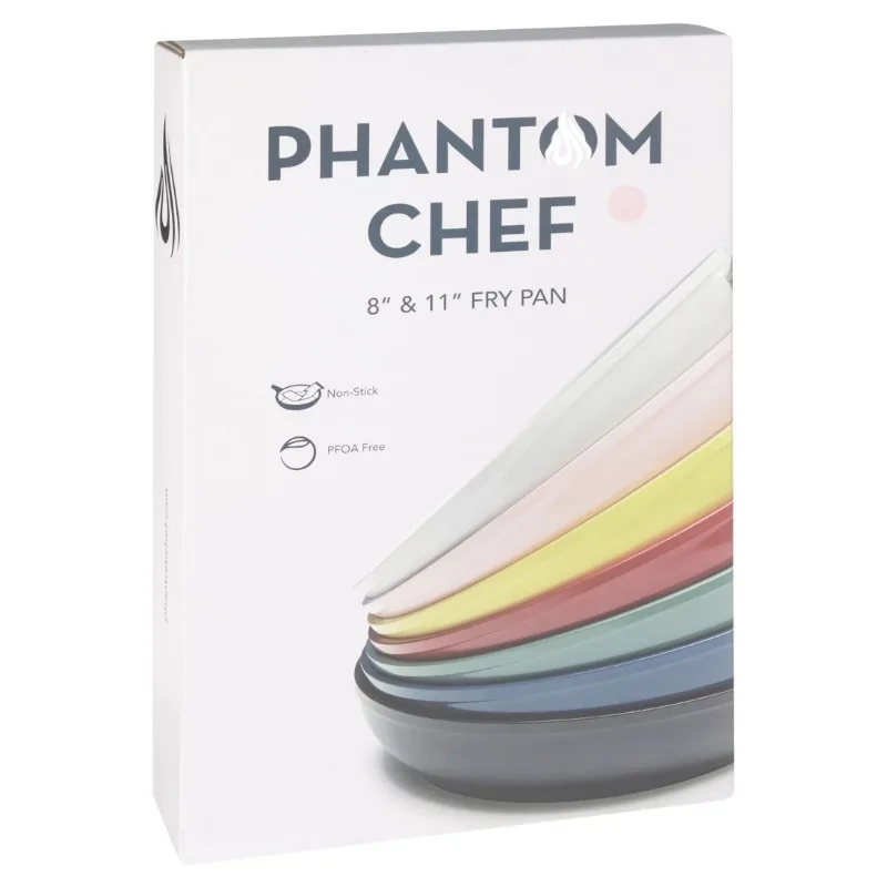 Phantom Chef 8-in. and 11-in. Frypan Combo