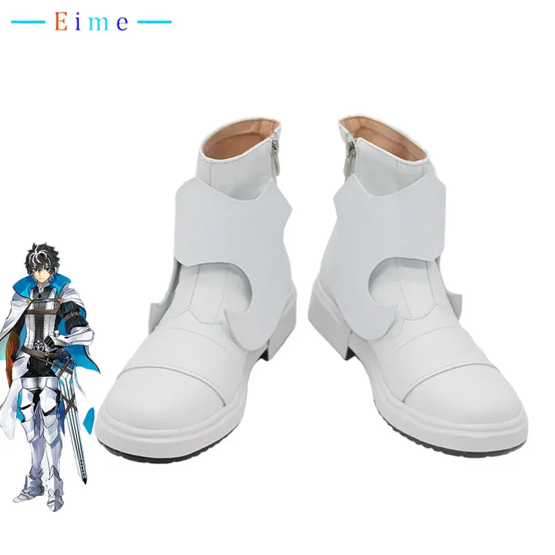 

Germa FGO Charlemagne Cosplay Shoes Halloween Carnival Boots Cosplay Prop Anime PU Leather Shoes Custom Made