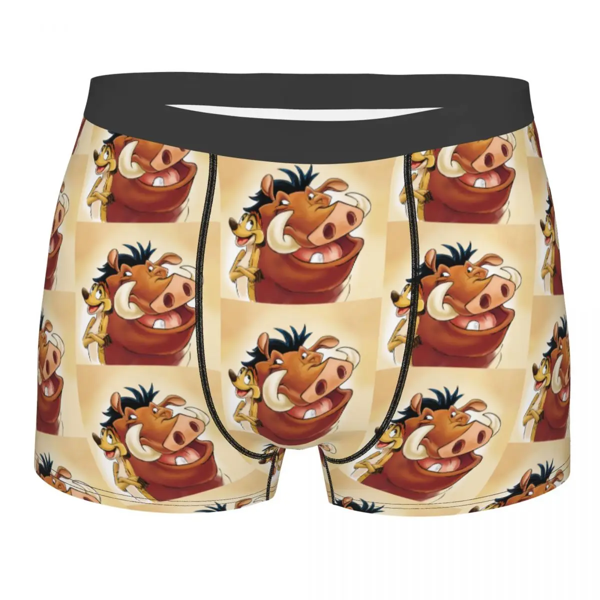 

Disney Hakuna Matata Boxer Shorts For Homme 3D Print Anime Film King Lion Underwear Panties Briefs Breathable Underpants