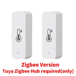Smart WiFi Temperature & Humidity Sensor with Voice Control Integration (Zigbee Version)