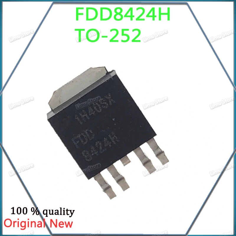 10pcs/lot! Fdd8424h 8424h Fdd8424 To252-4 8424 N+p Channel 40v Mos ...