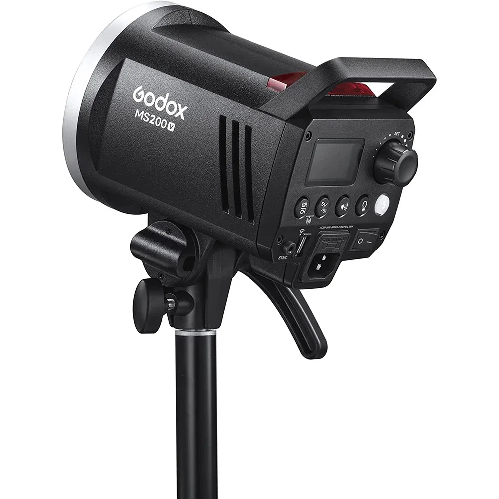 Godox MS200V 200W MS300V 300W LED Studio Flash 2.4G Wireless Receiver Lightweight Compact Bowens Mount LED Modeling Lamp 5