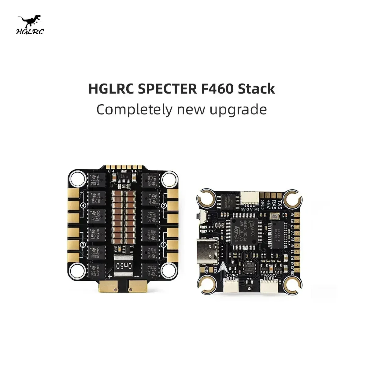 Контроллер полета HGLRC SPECTER F460 STACK MPU6000 F405 BLHELI_S 60A 4in1 ESC 30X30mm 2-6S