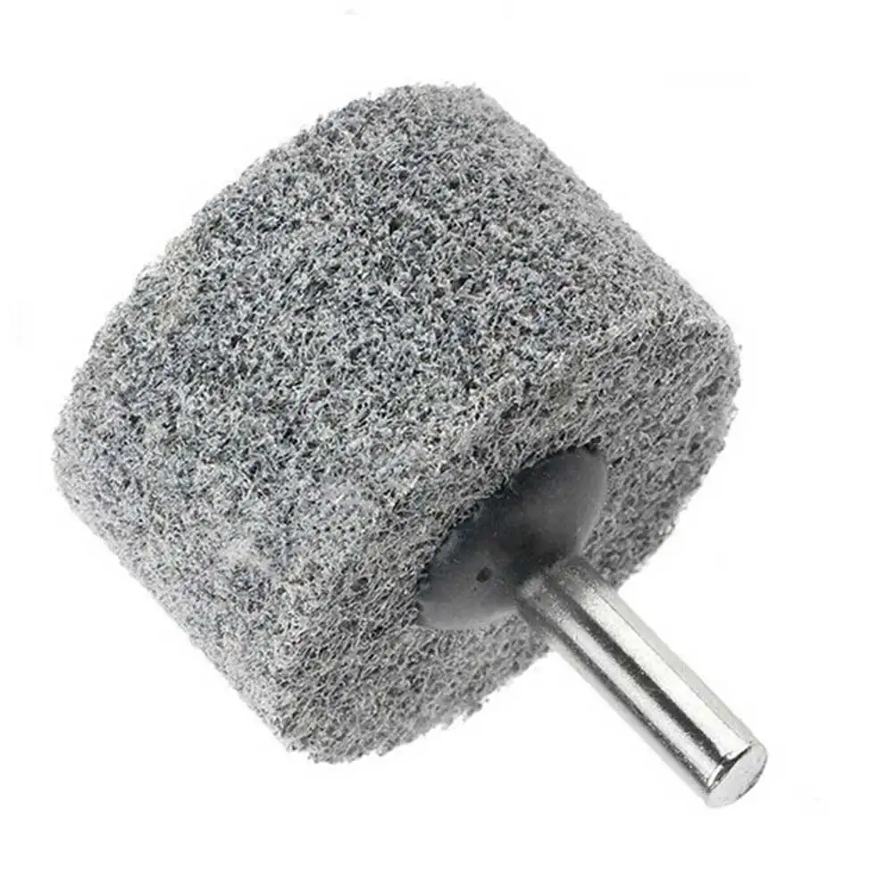 

5pc Grinding Head Grinder Nylon Fiber Power Drill Rust Removal Texture Treatment 20/25/30/40/50mm 6mm Shank
