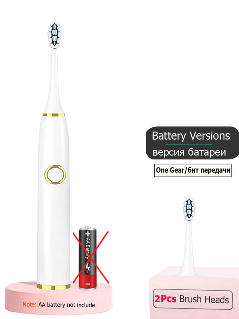 Electric Toothbrushes for Adults Kids Smart Timer Rechargeable Whitening Electric Toothbrush With Brush Heads Dropshipping