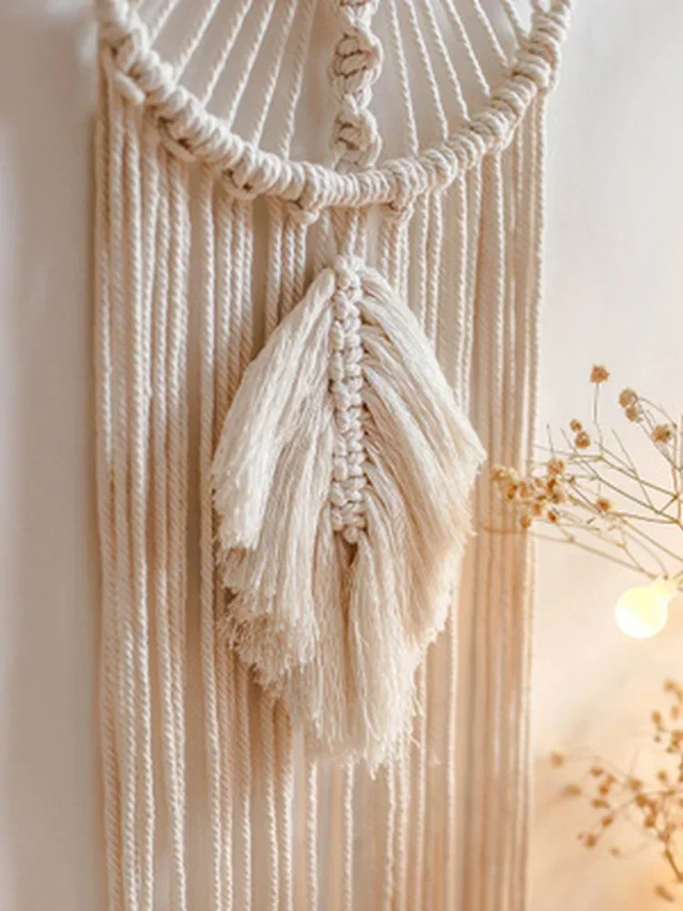 New Macrame Dream Catcher Nordic Wall Tapestry Ramadan Decoration Home Eid Mubrack Room Decoration Bohemian Children's Nursery
