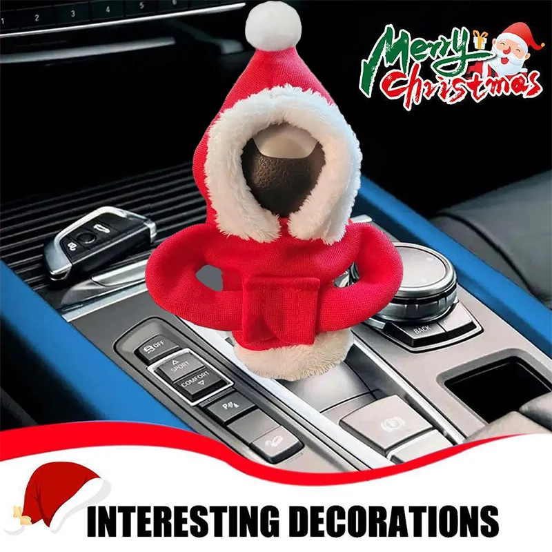 Car Gear Lever Shift Cover Car Gearbox Hoodie Speed Lever
