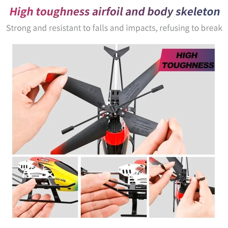 Remote Control Helicopter M5 Altitude Hold 3.5 Channel RC Helicopters with Gyro Indoor Flying Airplane Drone Toy Christmas Gift 4