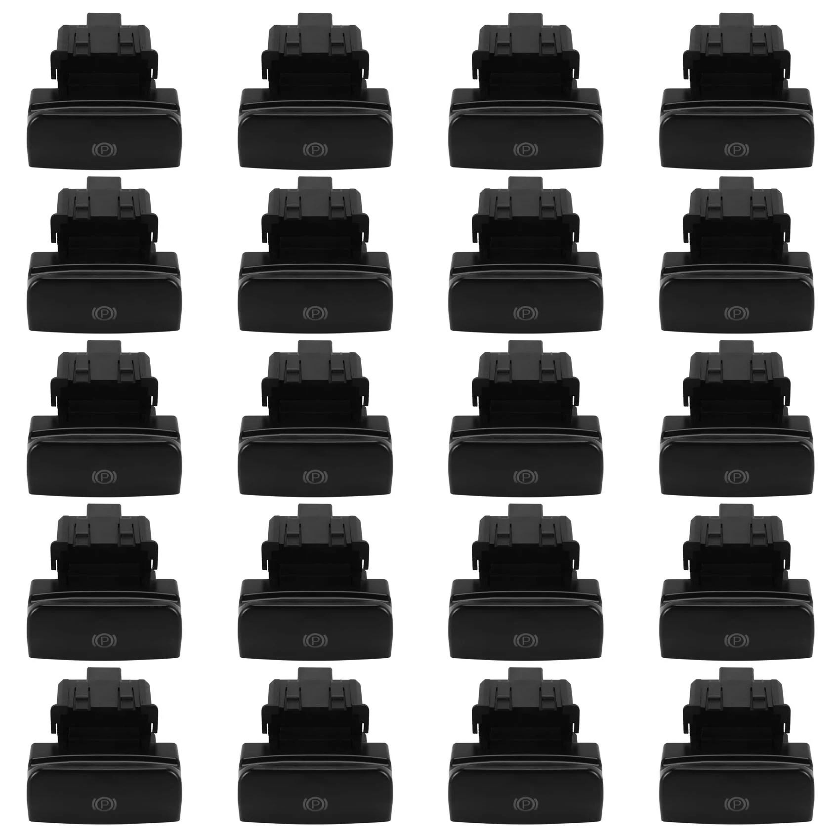 

20X for Peugeot Citroen C4 Picasso DS4 C4 Parking Brake Electronic Handbrake Hand Brake Switch 470702 Matte Black