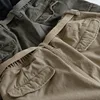 Spring Summer Good Jogger Trousers Leisure Men Large Pocket  Cargo Pants Breathable Drawstring Multi Pockets Men Pants 2025 3