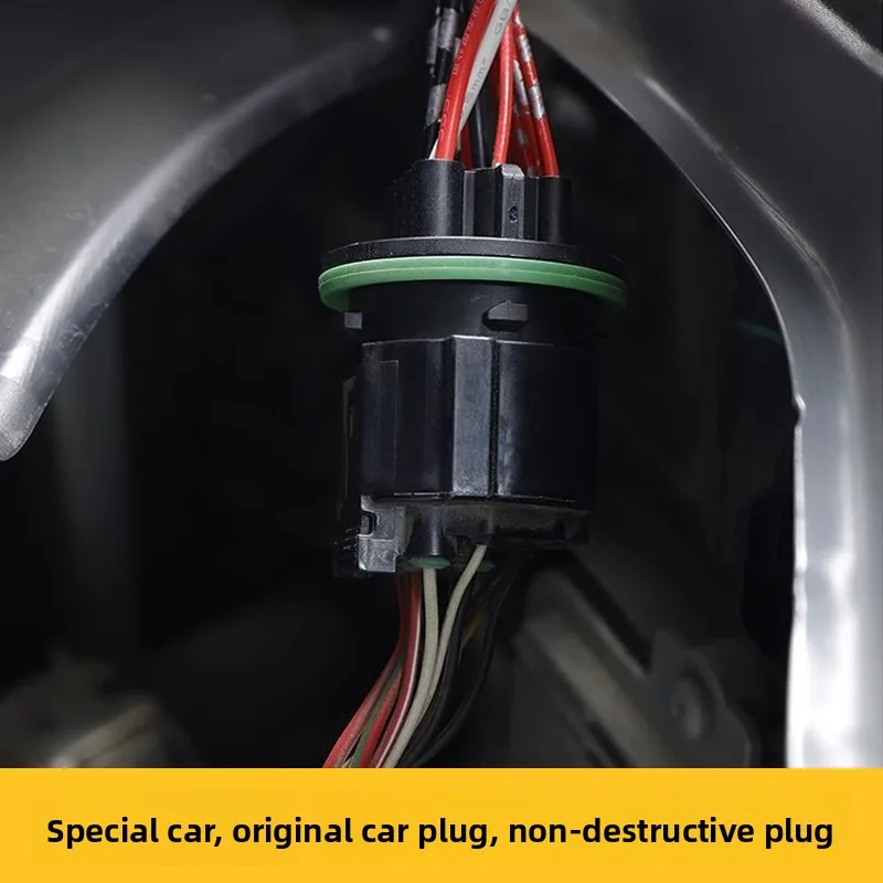 탱크 300 수정된 노란색 주간 주행 등 색상 변경 모듈 무선 원격 제어 스위치 플러그 및 설치