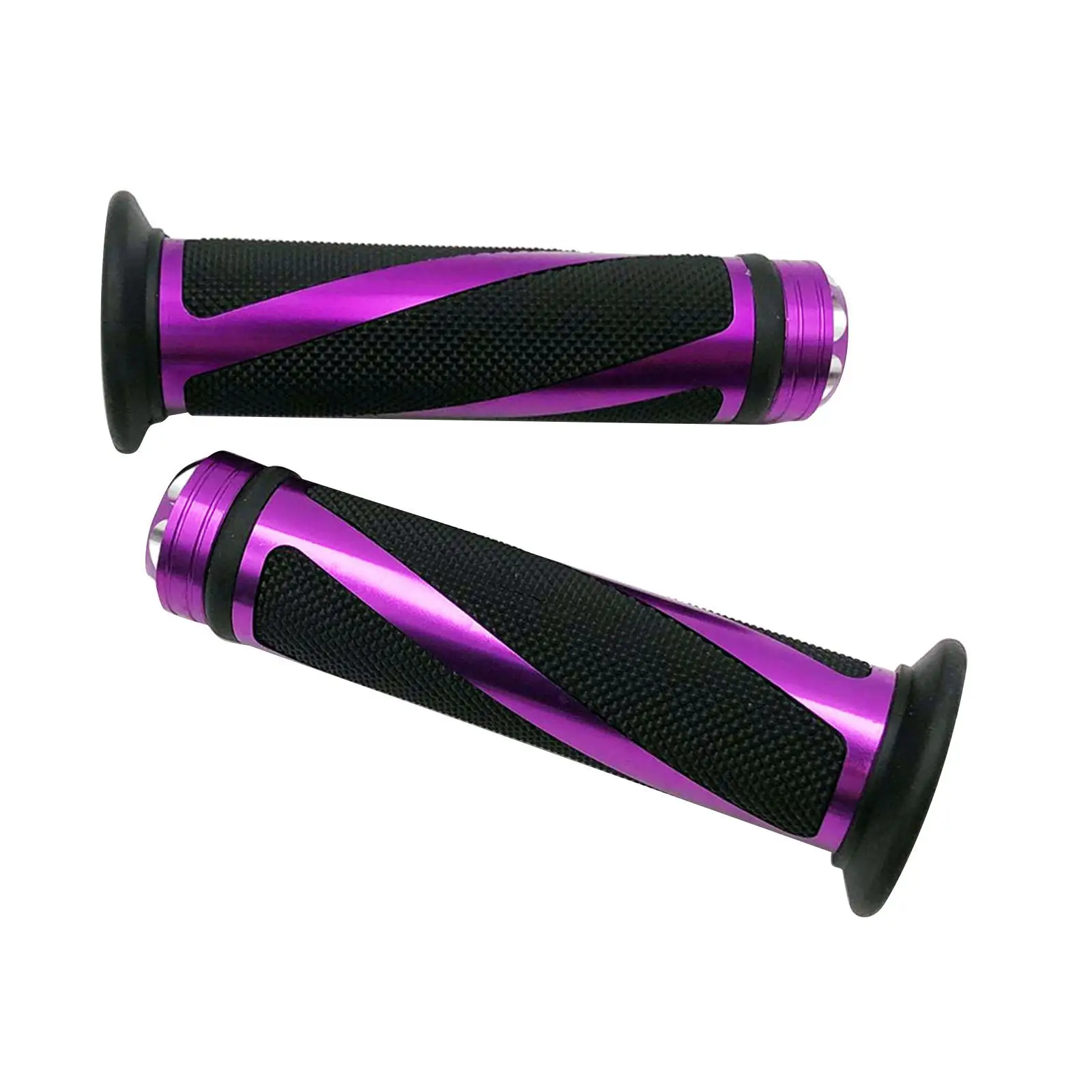 2 Pieces Motorcycle Handlebar Grips Decoration Riding Rubber for Yamaha