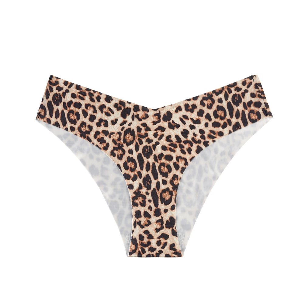 Elegant Ice Silk Seamless Bikini Panties – Soft, High-Elasticity Low-Rise Underwear