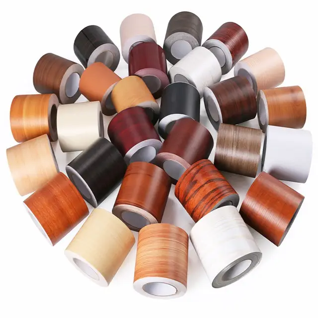 Waist Line Wallpaper Waterproof PVC Wall Border Stickers Self-adhesive Skirting Line Decals Practical Home Decor Hardware 2