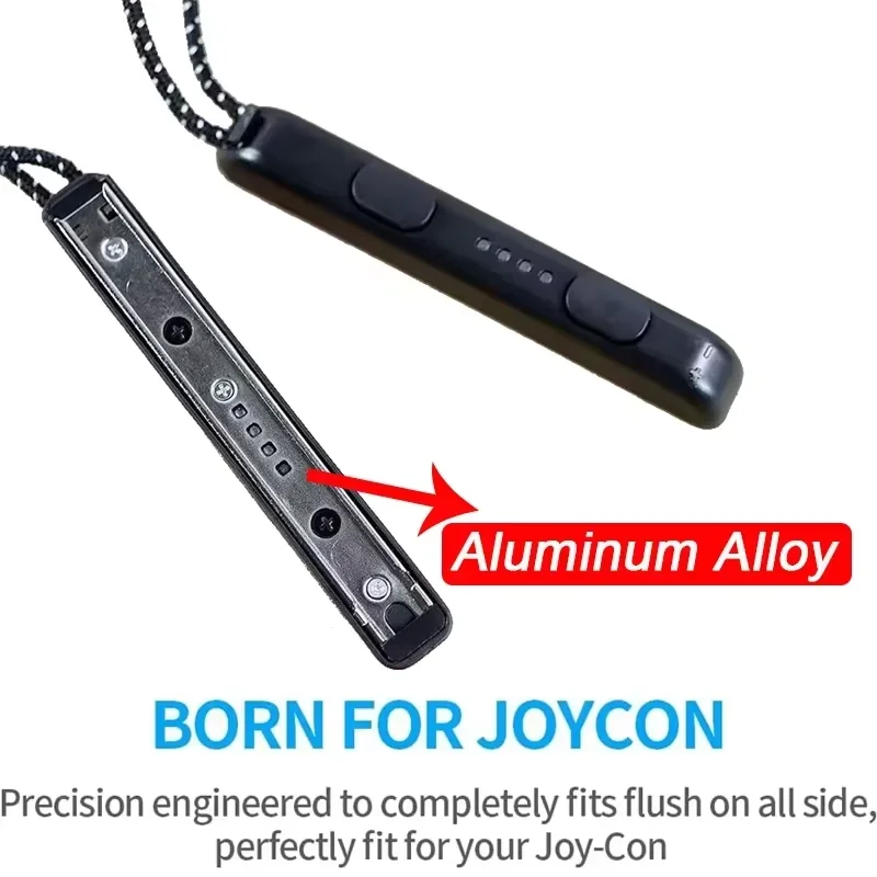 Accessori da gioco Impugnatura da gioco per Joycon Nintendo Switch / OLED Joy Con Controller di controllo Joystick Gamepad Cinturino da polso Corda a mano - immagine 2
