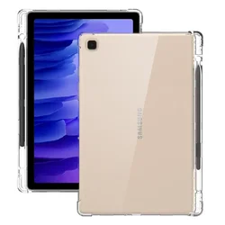 Crystal Clear Tablet Case with Pen Holder and TPU Protection for Galaxy Tab A9 (Clear)