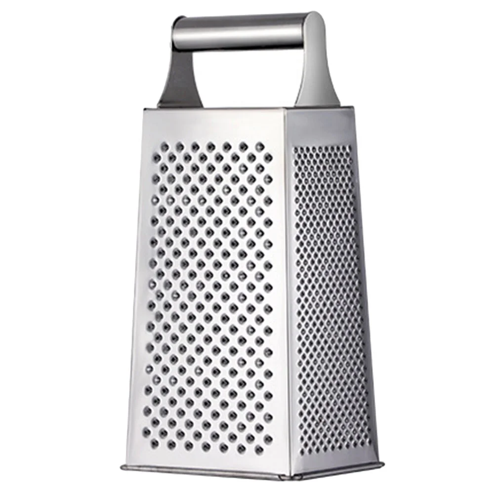 

Kitchen Grater Box 4-Sided Zester Stainless Steel Vegetable Slicer Food Shredder Gadgets