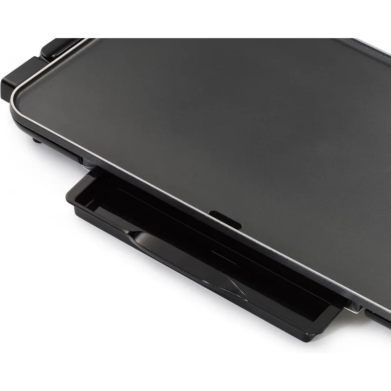 OUIO Slimline Griddle, Black, 22" 3