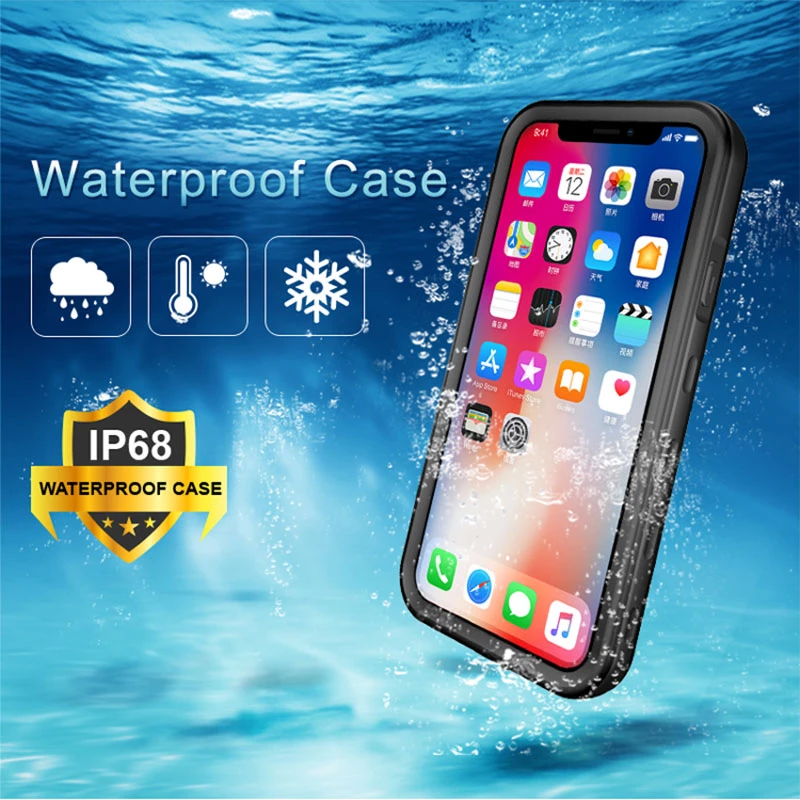 Custodia subacquea di lusso per iPhone 13 Pro custodia impermeabile  antiurto per iPhone 13 12 11 Pro Max cover anti acqua|Flip case| -  AliExpress