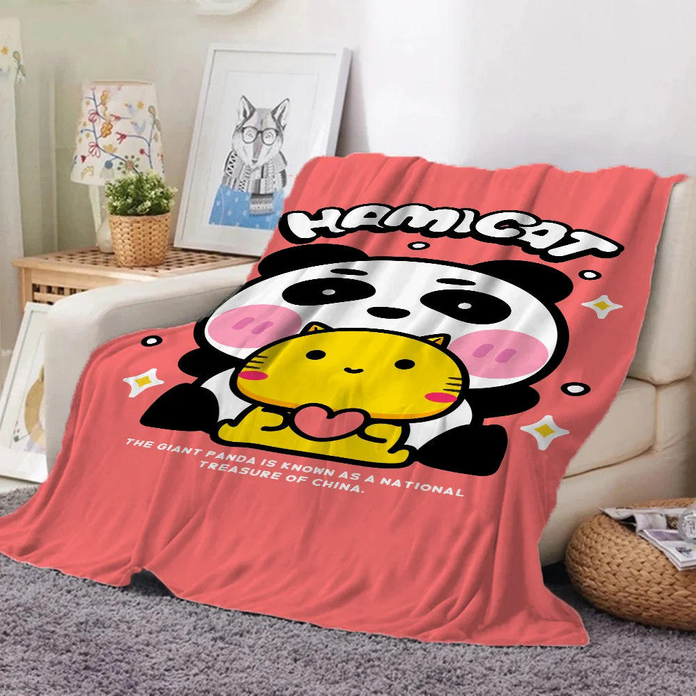 Hamicat 홈 인테리어 장식 담요, 소파 커버 담요, 비치 타올, 럭셔리 침구, 푹신한 격자 무늬 침대, 무릎 던지기, 부드러운 낮잠