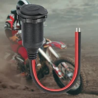 12V-24V Car Cigarette Lighter Female Socket Waterproof Auto Charger Plug Connector Adapter Universal Lighter Socket 2