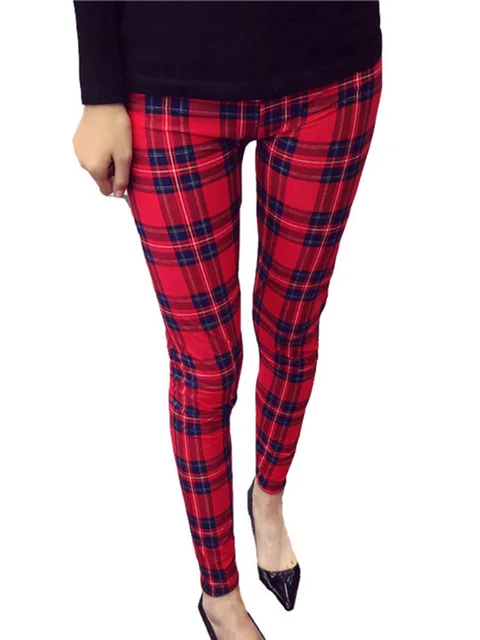 CUHAKCI Graffiti Leggings Floral Patterned Print Leggins For Women Leggings Houndstooth Sale Elastic Design Vintage Leggins W056 4