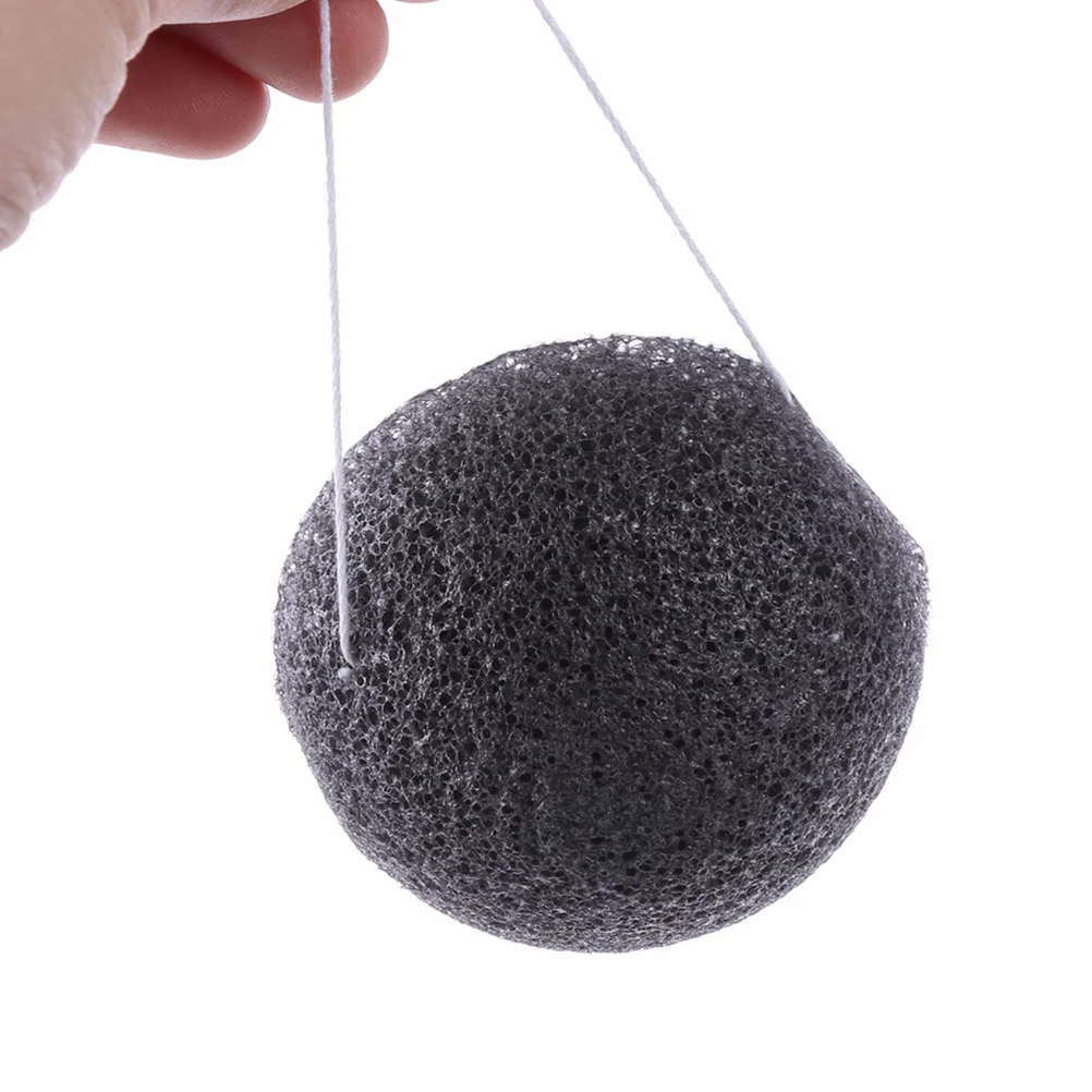 Cleansing Natural Spong Konjac Face Sponge Charcoal Sponges for Facial Cleaning