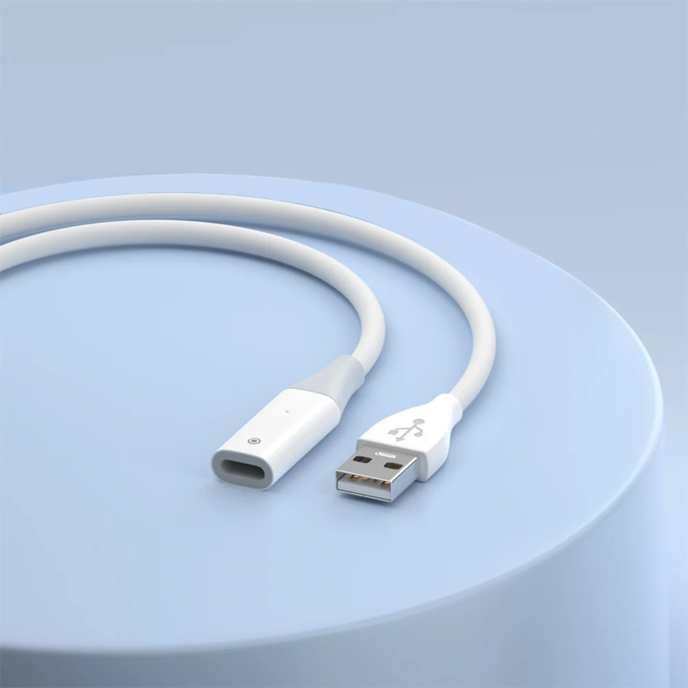Cavo Di Ricarica Per Penna Stilo Usb A/Type-C Stilo Linea Di Ricarica Da Maschio A Femmina Plug And Play Per Apple Pencil Generation 1
