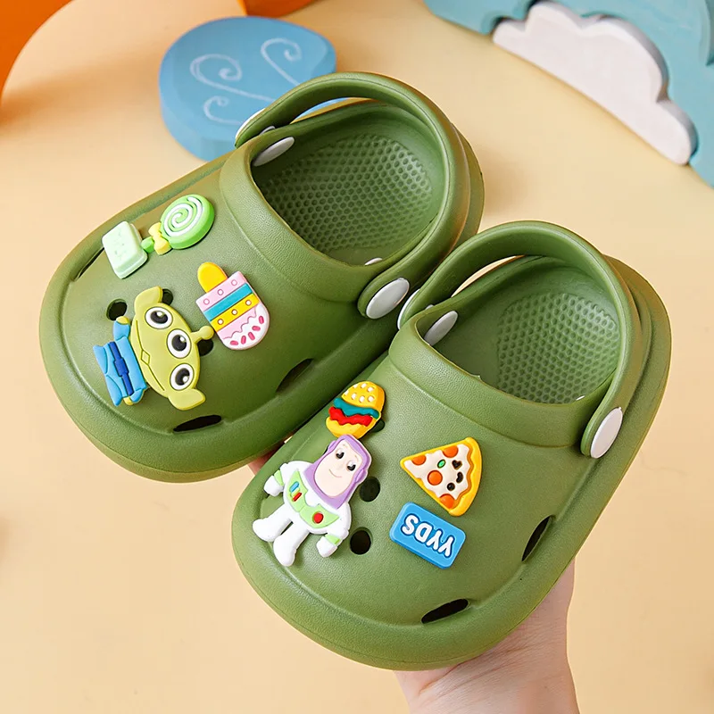 2023 Clogs Boys Girls Summer Kids Children's Hole Shoes Infant