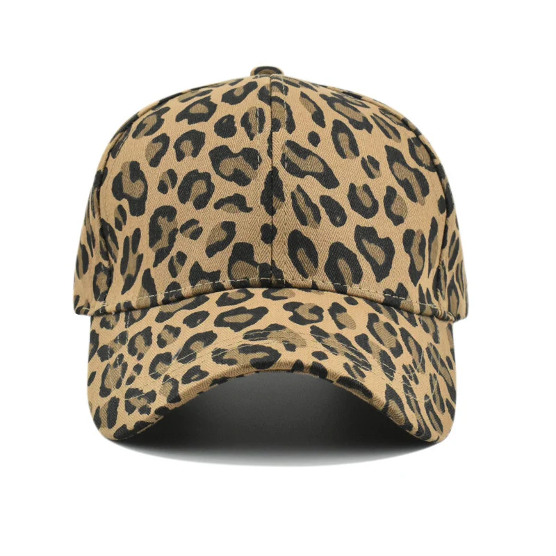 Baseball Cap Sun Hat Women Leopard Baseball Hat