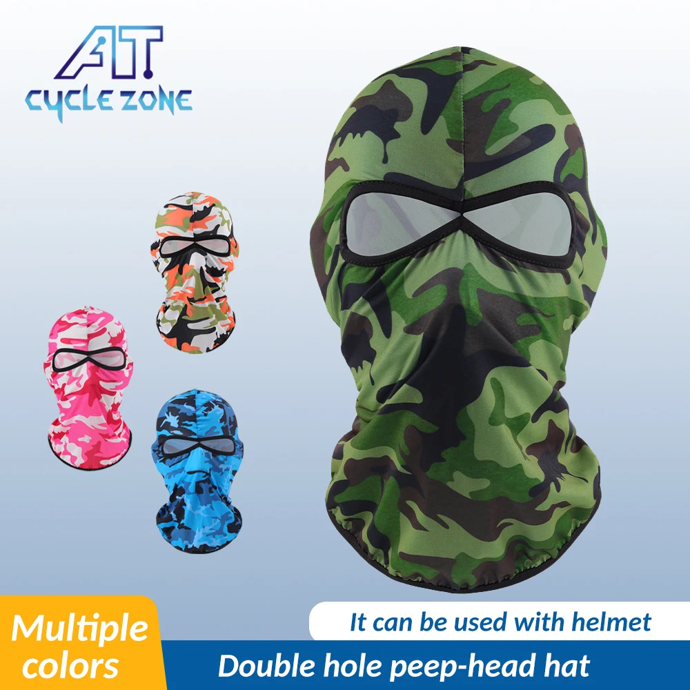 

Motorcycle Balaclava Full Face Cover Camouflage Balaclava for Men Mask Sun Protection Neck Cover Balaclava Thermal Multicam