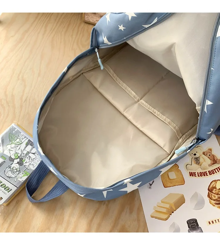 Kawaii Starry Large Capacity Harajuku College Backpack