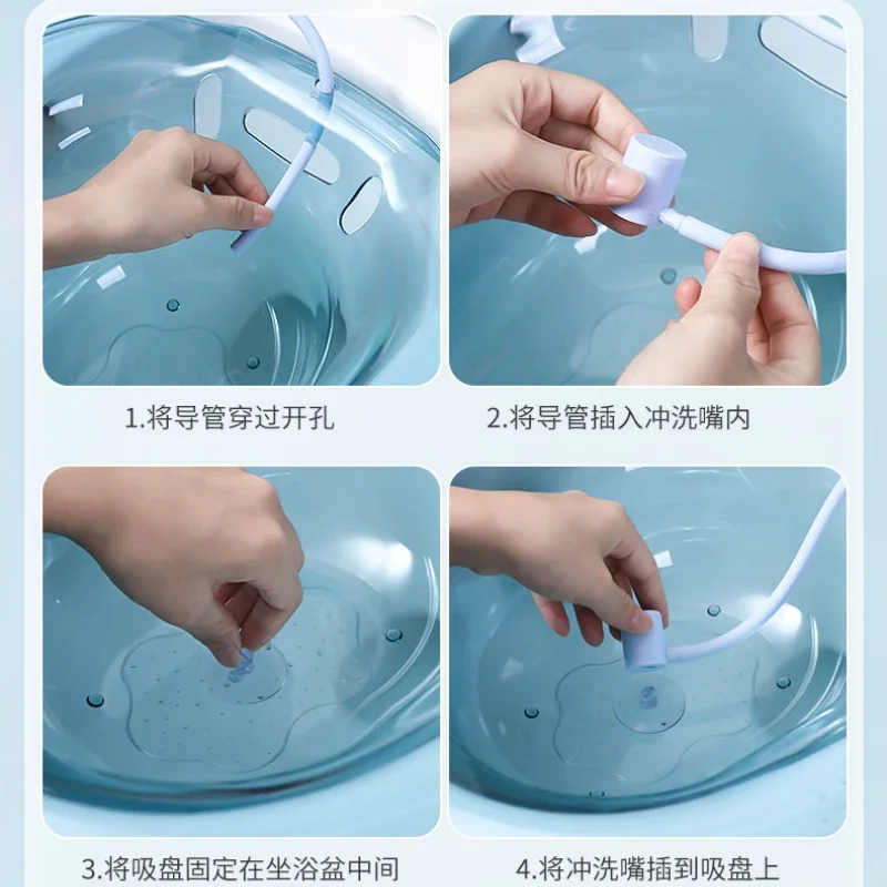 Bathtubs Flusher For Postpartum Toilet Medicated Massage