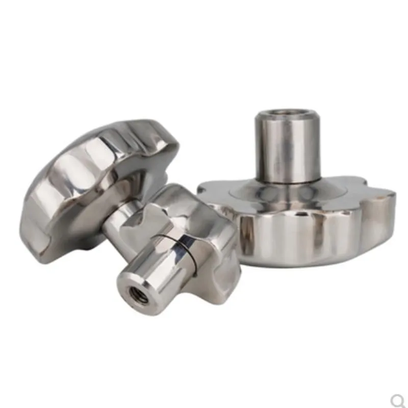 2 Poignées à Levier De Serrage Rapide M6x15mm | Tige Inox 304, Levier Noir, Pour Machines Et Bricolage