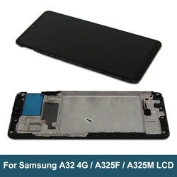 Écran tactile LCD AMOLED de remplacement, 6.4 pouces, pour Samsung Galaxy A32 4G A325F/DS A325M A325N