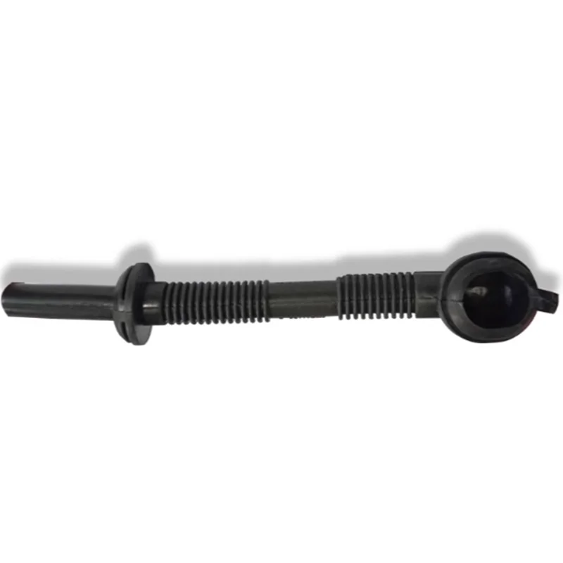 5Pcs HQ-1053 Dust Proof Rubber Black Threading Protective Tube Telescopic Rubber Tube Of The Door