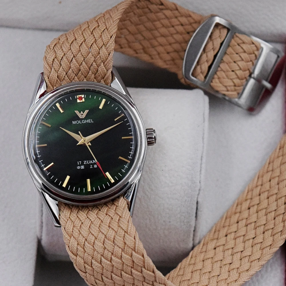 Antique Shanghai Watch Men Vintage Mechanical Wristwatches