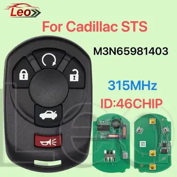 Leo FCC: M3N65981403 315 MHz ID: 46 CHIP Chiave telecomando per auto per Cadillac STS Chevrolet Corvette 2005 2006 2007