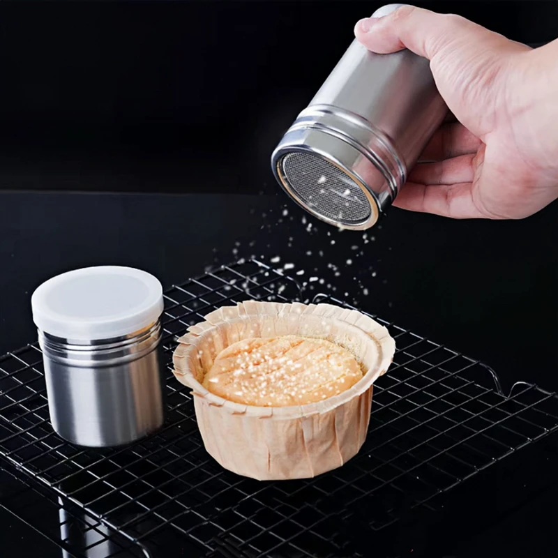 Cappuccino-Form Edelstahl Kaffee-Shaker Ausgefallenes Kaffee-Druckmuster Kaffee-Siebwerkzeug Schokoladen-Kakao-Kaffee-Zubehör – Detail 9