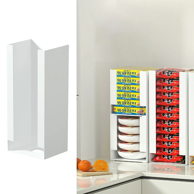 

1 шт. креативная многофункциональная маска для лица, растворимая лапша, выдвижная кухонная бытовая коробка для хранения