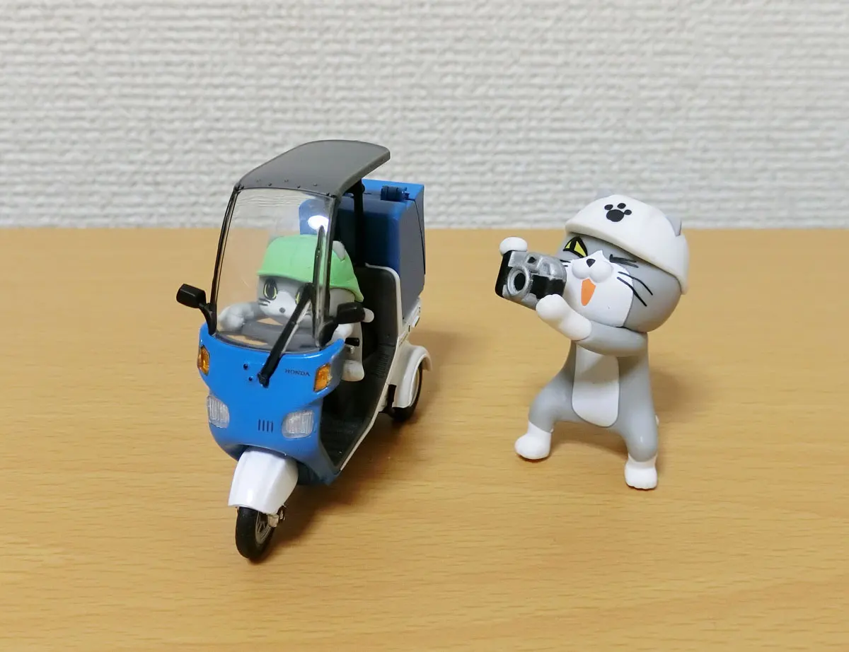 Kenelephant capsule toys Honda Gyro Canopy Miniature