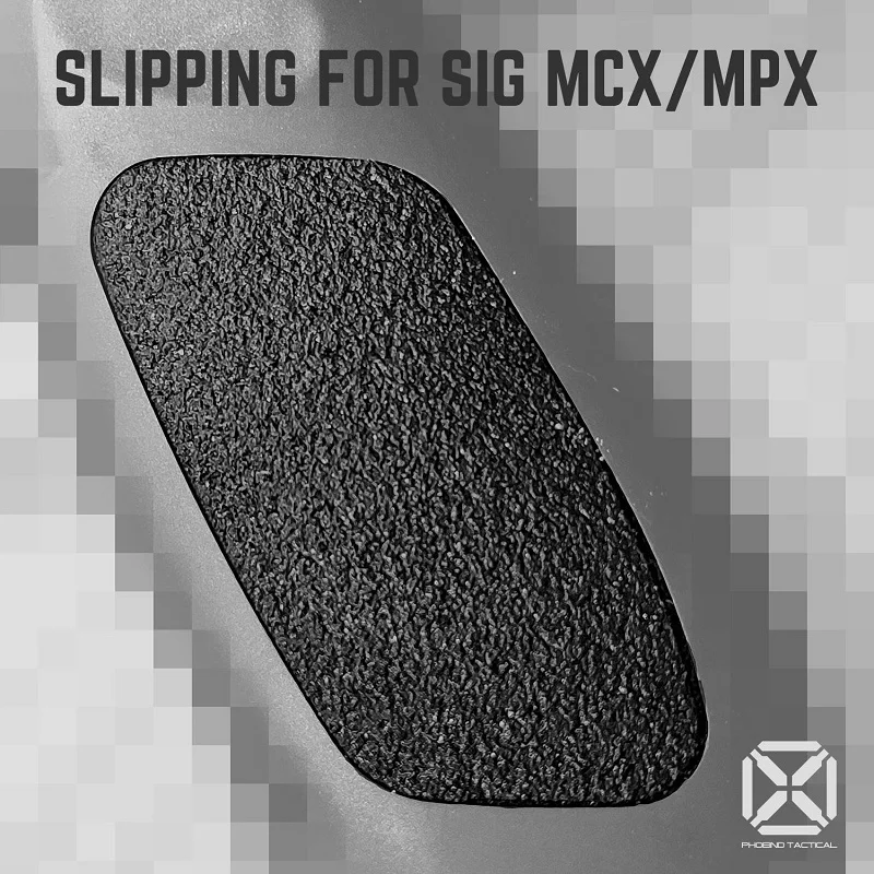 Hunting Supplies Emery Black Anti-skid Sticker Sig McX / MPX Special Laser Cutting Special