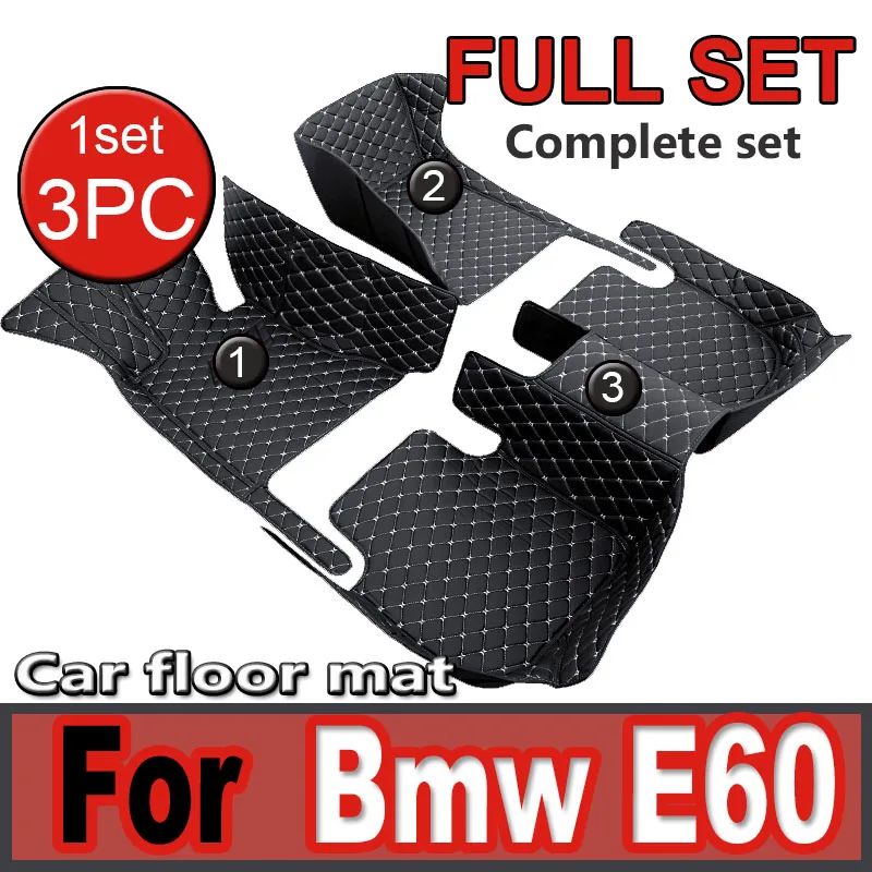 

Автомобильный напольный коврик для Bmw E60 2004 2005 2006 2007 2008 2009 серии 5 алмазные ковры водонепроницаемые накладки на ножки автомобильный аксессуар