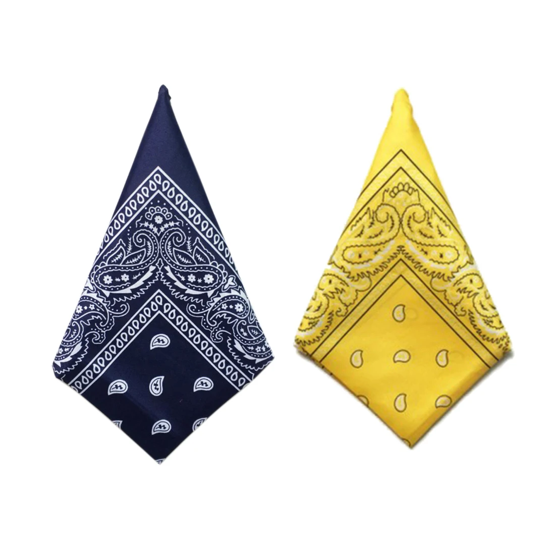 

Set Of 1 Paisley Bandanas - Cashmere Cotton Scarf Sold By 1