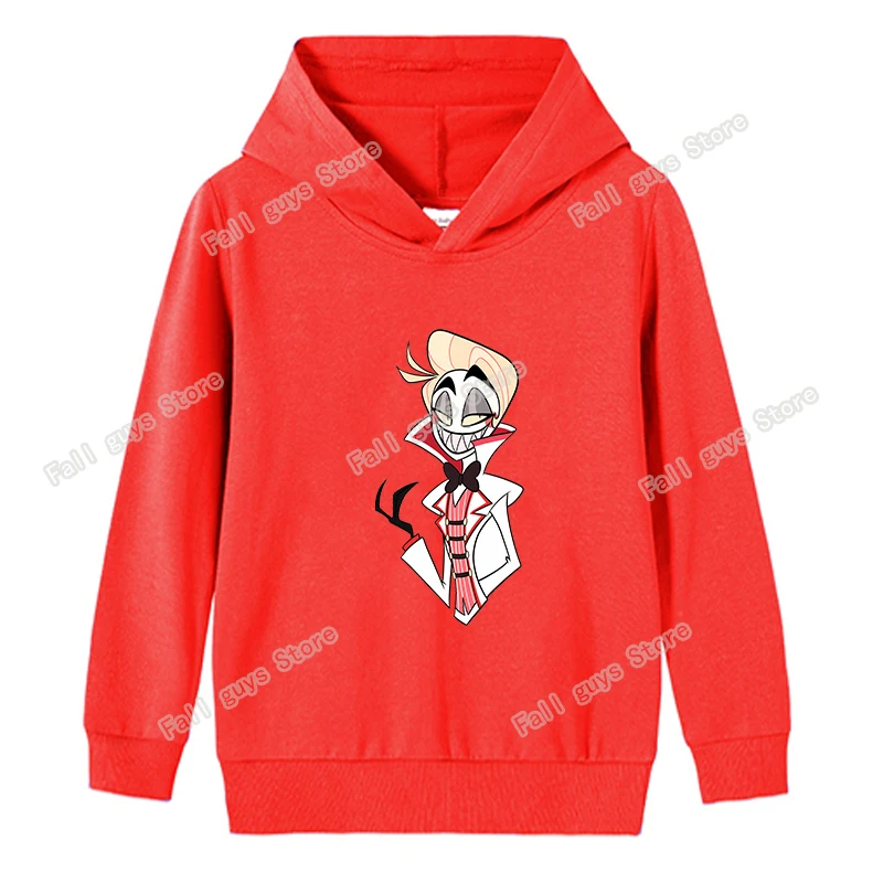 Children's Cartoon Print Hoodie - Fun Spring/Autumn Sweatshirt Gift