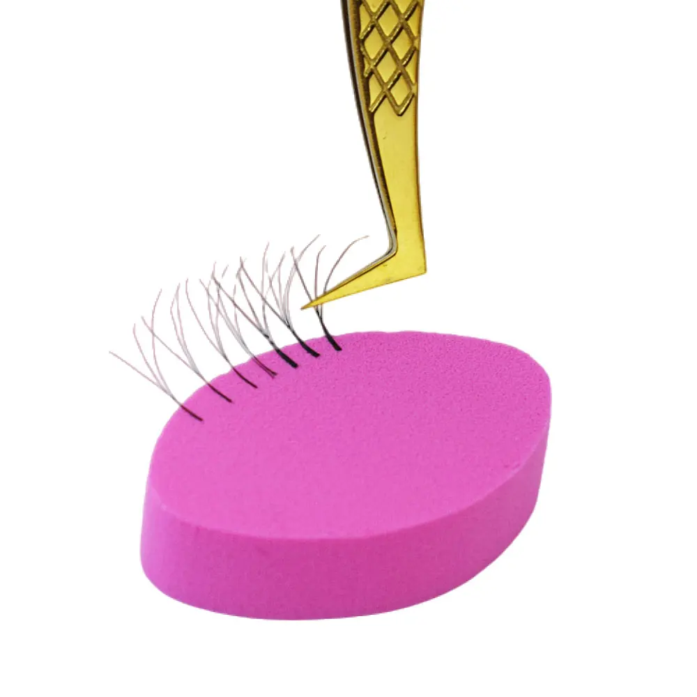 20pcs Beginner Lash Map Chart Wispy Lashes Pratice Chart Eye Shape Sponges Reusable Lash Extension Practice Lash Mapping