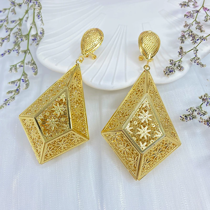 dubai gold jewelry earring 14k gold| Alibaba.com