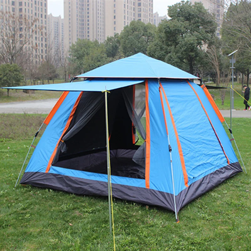 resistente alla pioggia singolo spessa doppio campeggio Tenda completamente automatica per esterni per 3-4 persone per 2 persone 