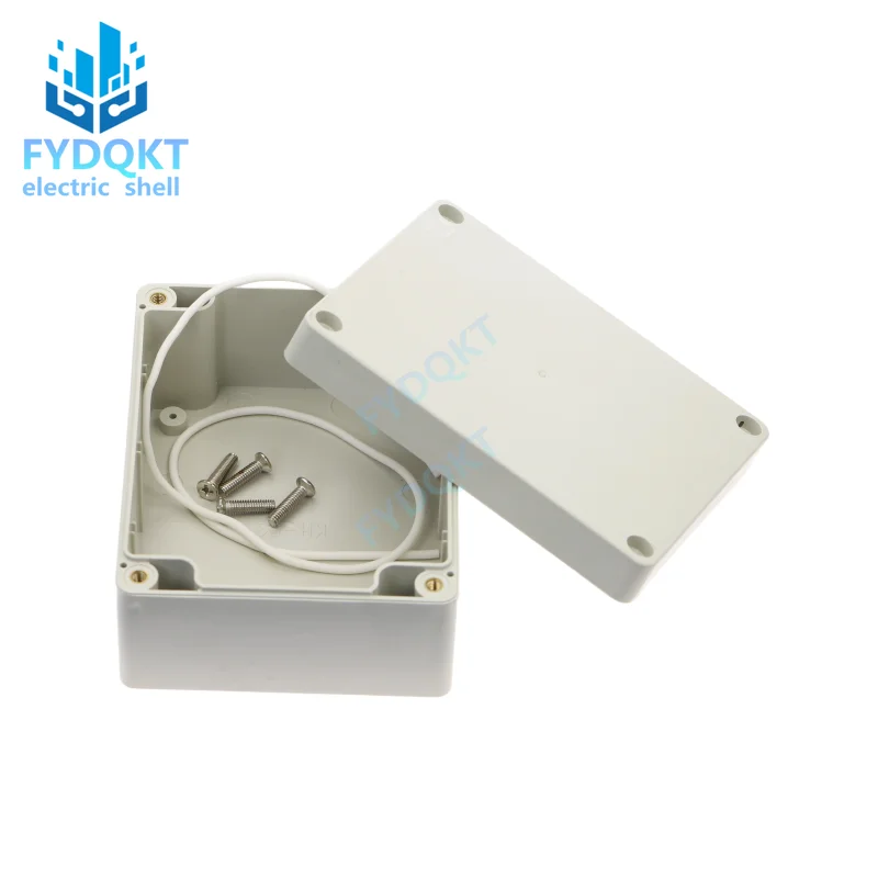 Electronic Enclosure Case 1pcs 115x90x55mm Waterproof Plastic Shell Security power supply case Electronic instrument box Outdoor wiring